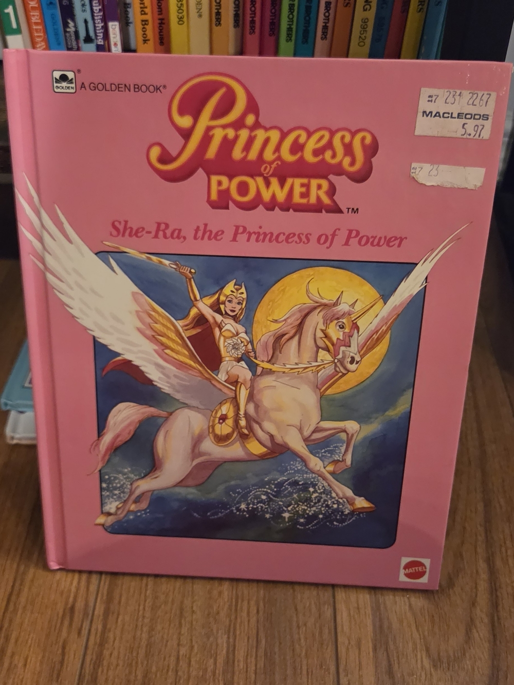 Princess of Power She-Ra Hardcover Golden Book - 1985